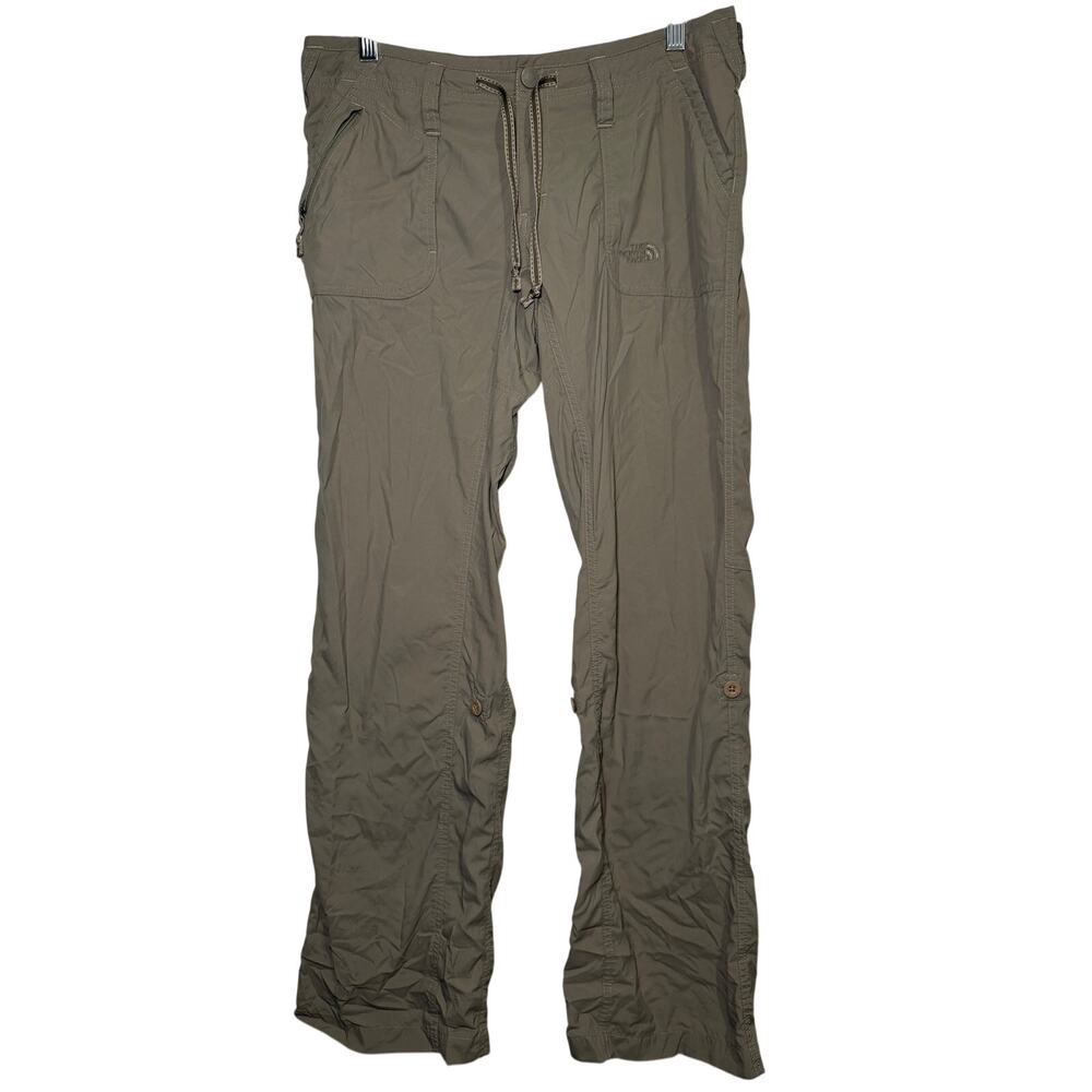 The North Face Olive Green Wide Leg Cargo Pants